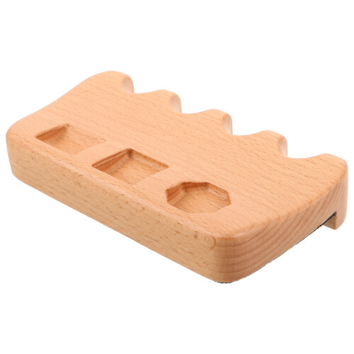 3Stk Pool Queue Halter Beige Holz Für Und Platzsparend 2