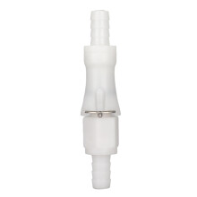 Beer Line Tubing Quick Disconnect Food Grade Plastic Check Valve Easy To Swap Accessories NSF Approved High Pressure Resistant Air Hose Quick Connecto