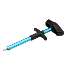 Aluminum T Shape Fishing Hook Remover Tool with Lanyard Hole for Easy FishSafe Hook Extraction
