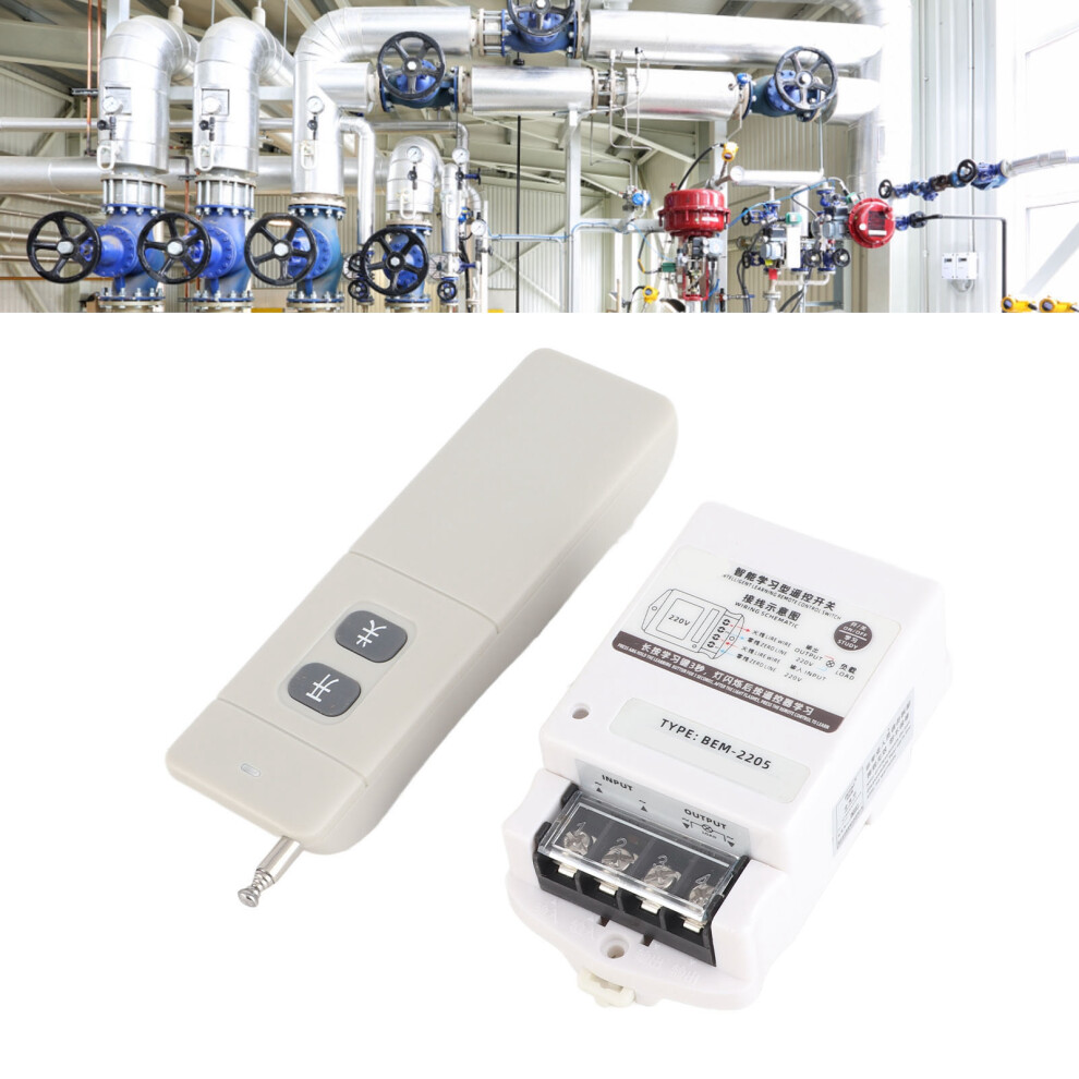 Wireless Remote Control Switch For 220V Water Pump & Appliances, 3500W 5001373792795