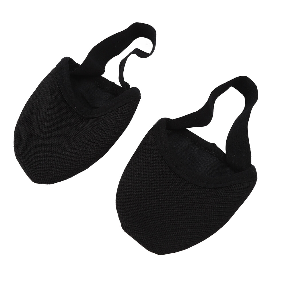 Tanzschuh mit halber Sohle, atmungsaktiv, dehnbar,