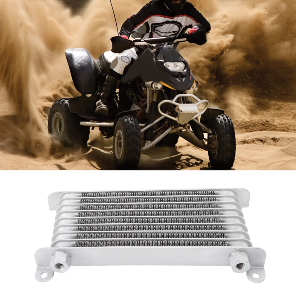 Aluminum Oil Cooler For Motorcycle Engines 50Cc-250Cc Dirt Bike Atv Radiator 9431373794066