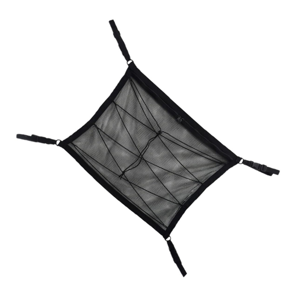 Car Ceiling Cargo Net Organizer Doublelayer Storage Bag For Suv Quality Net For Toys, Clothing, And Easy Installation Secure 9382693759788