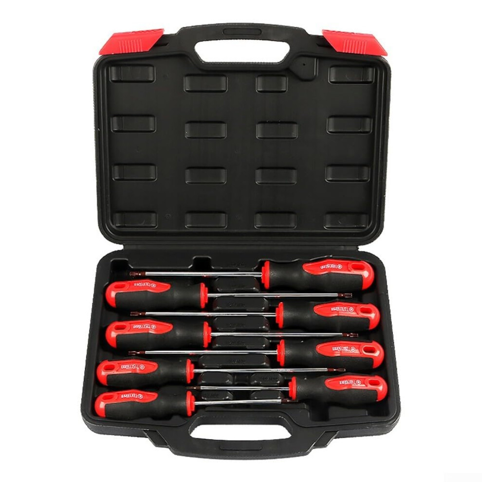 8Pcs Magnetic Tip For Torx Screwdrivers T8 To T40 With Ergonomic Handles For Secure Screws In Household And Industrial 9426802641295