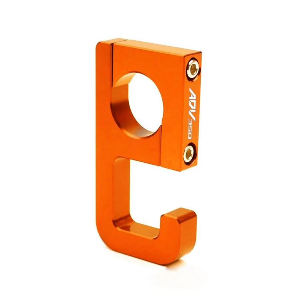 Adv350zubehãR 22Mm Motorcycle Helmet Hook Luggage Bag Hook Holder Clothes Hanger Hook For Adv350 Adv 350 Orange 9347817091236
