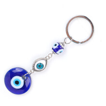 Turkish Blue Eyes Keychain for Bags Stylish Ornaments Perfect Gift Idea