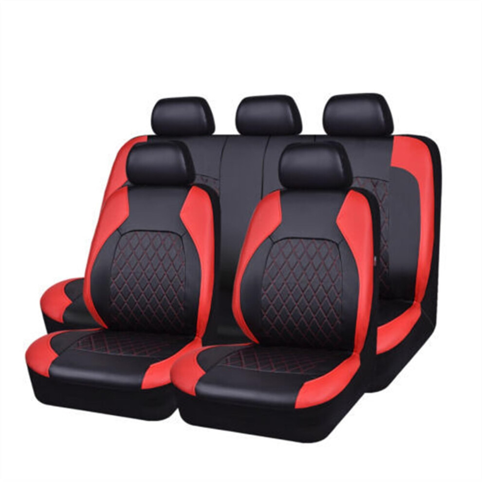 Car Seat Protection Universal 5Seat Fit Driver's Seat Cushion Nonslip Backing Washable Color Onecolor 9347817242171