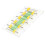 10Pcs Double Pins for Sewing Machines with Convenient Plastic Box 13