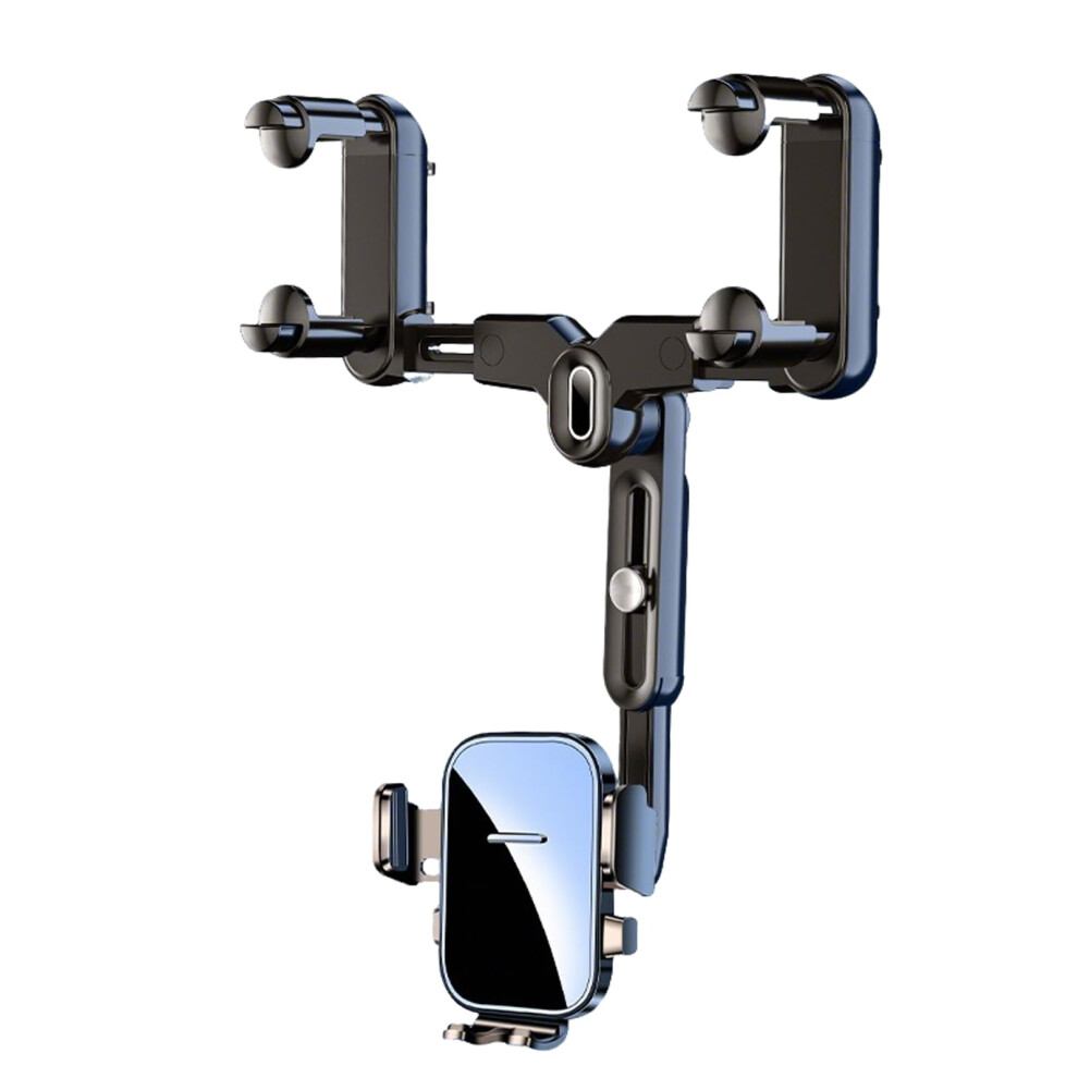 Universal Adjustable Car Rearview Mirror Phone Holder, 360 Rotatable, Stable Antishake, Suitable For All Vehicle Types 9426802641608
