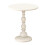 Coffee End Table Small White Compact Bedside Table For Dorm Hotel Cabin Living Room 1