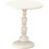 Coffee End Table Small White Compact Bedside Table For Dorm Hotel Cabin Living Room 5