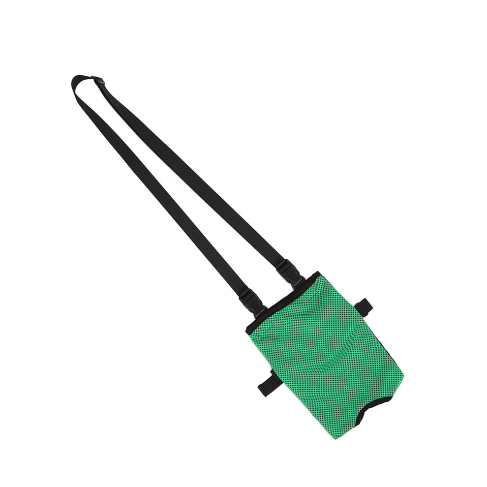 Nylon Catheter Bag Cover 28x20cm Green Urine Drainage Holder