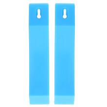 Silicone Barbell Lade-/Entladeplattenpolster Blau 23,2x4,5cm