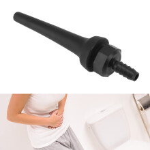 Reise-Enema-Adapter, Silikon, 13,8 x 3,3 cm, Tragbar für den Haushaltsgebrauch