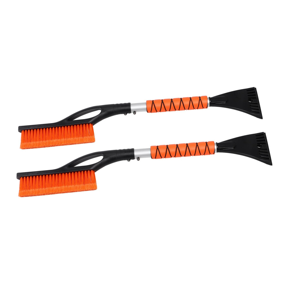 2Piece Extendable Ice Scraper And Snow Brush For Windshield And Windows, Multifunctional Snow Removal Tool For Efficient Winter Snow Clearing 9347817091922