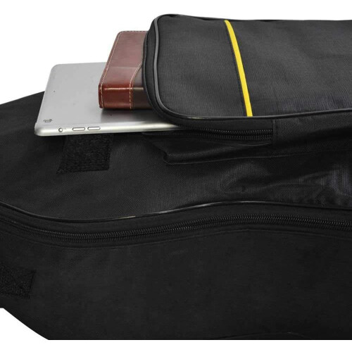 Guitar Bag, Case, Backpack with Outer Pocket, Waterproof, Black 1