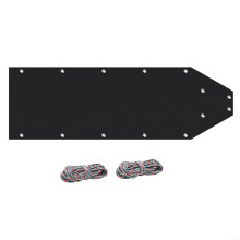 Strong Polyethylene Ice Fishing Sledge for Hunting Firewood Transport 1 Item
