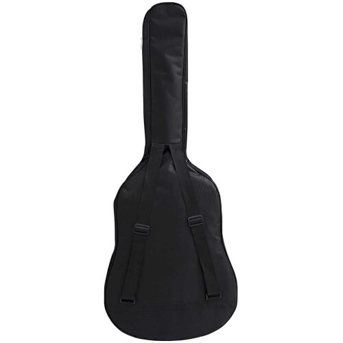 Guitar Bag, Case, Backpack with Outer Pocket, Waterproof, Black 2