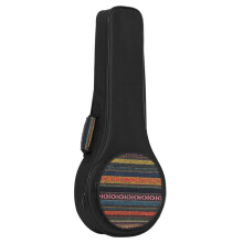 portable gig bag for mandolin with padded inner lining and elegant design