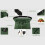Garden Apron with Multiple Drawstring Pockets, Waterproof Oxford, Adjustable Straps for Harvesting 5