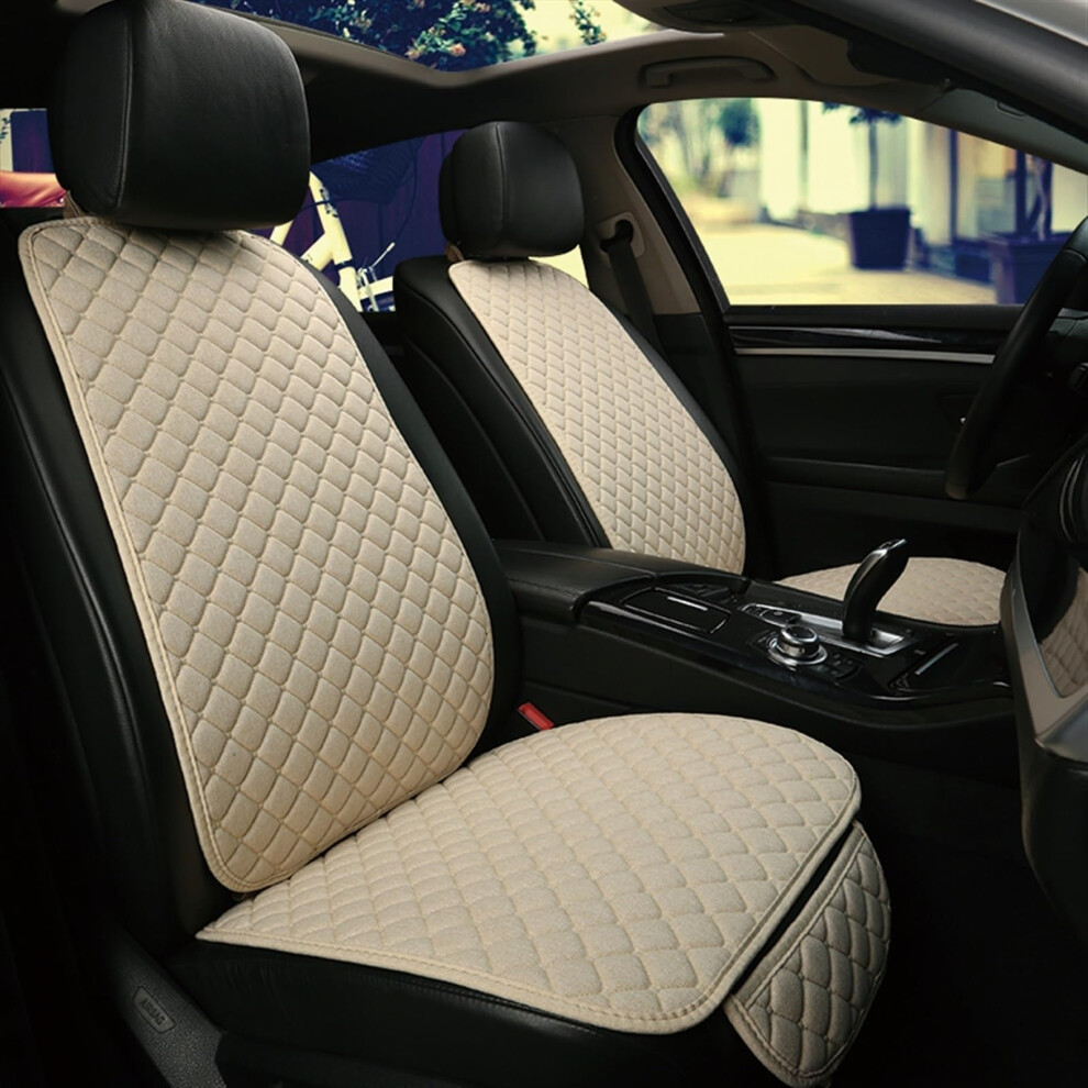 Car Seat Covers Universal Fit Wearresistant Washable Nonslip Protector For All Seasons 2Pcs 9347817242874