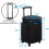 Wheeled Speaker Bag for Bose S1 Pro/Pro with Wheels, Handle, Multi Pocket, Black 4