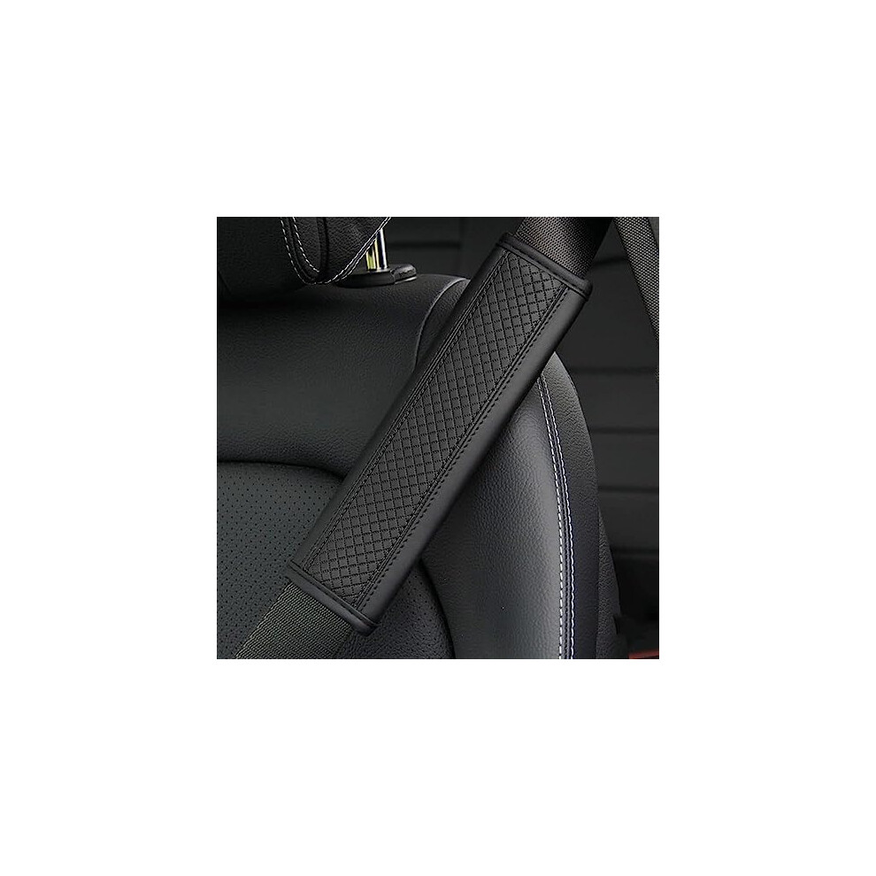 2 Pcs Car Seat Belt Pads Breathable Sweat Absorbing Wear Resistant Shoulder Protector For Nissan 9347817630688