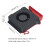12032 3D-Drucker Lüfter 36CFM DC24V Niedrige Vibration ABS 2