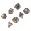 Polyedrisches Würfelset, Rollenspiel, Epoxidharz, 4