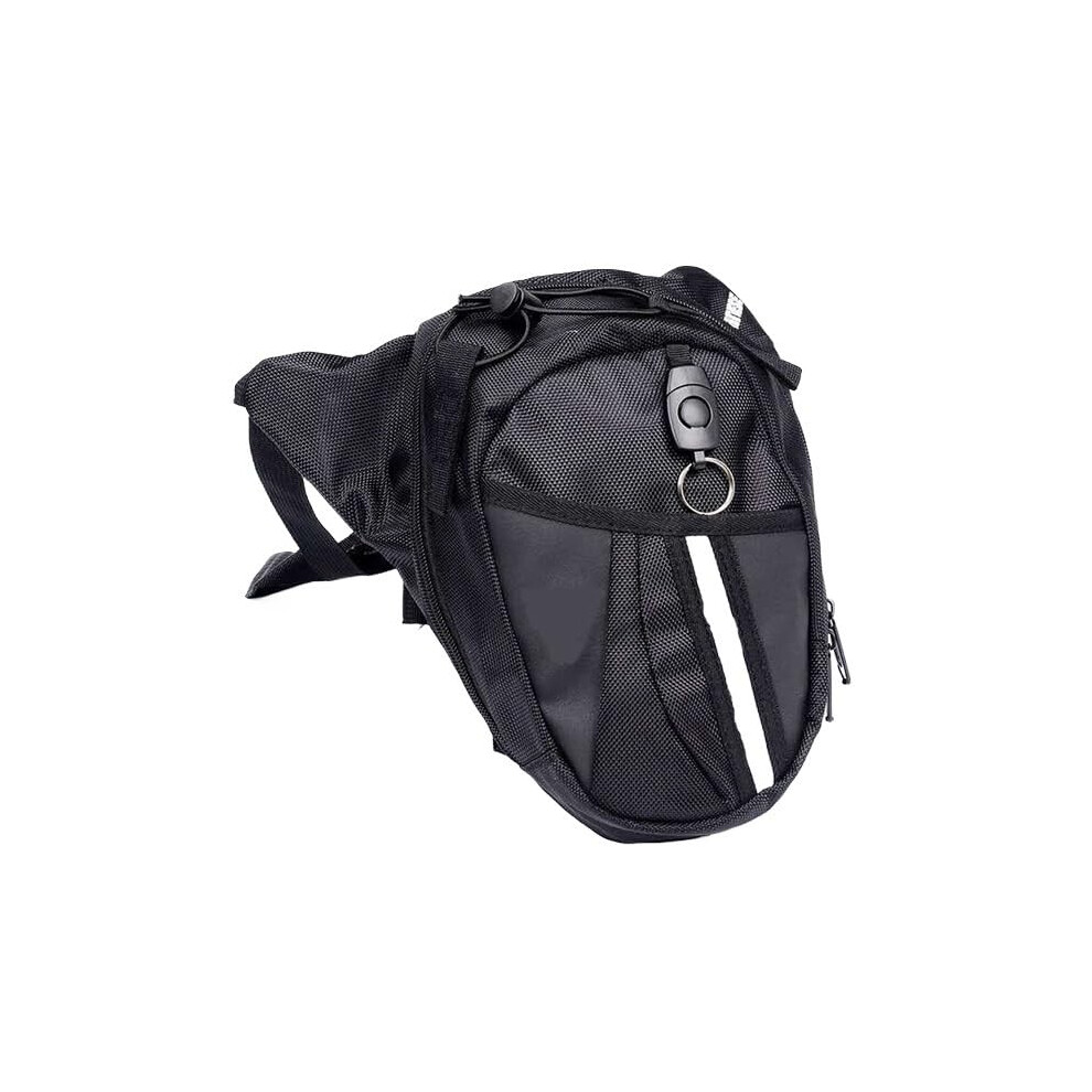 Motorcycle Leg Bag Waterproof Thigh Waist Pack With Large Capacity Pockets For Riding 9189345369377
