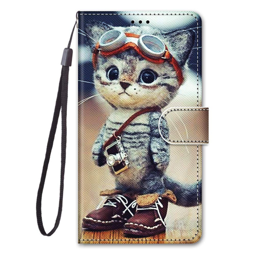 Leather Wallet Case With Magnetic Lock Shockproof Slim Stand For Motorola Moto E20/E30/E40 9199774089036