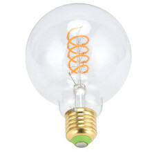 Lampadina LED G95 4W 14x9.5x9.5cm Luce calda E27