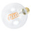 Lampadina LED G95 4W 14x9.5x9.5cm Luce calda E27 5