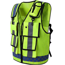 Safety Clothing  Speed Reflective Protective Vest Outdoor Traffic Service Environmental Hygiene Raincoat