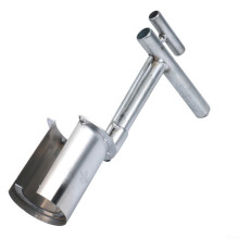 Stainless Steel Lawn Aerator and Soil Sampler with Long T Handle for Precise Gardening and Planting