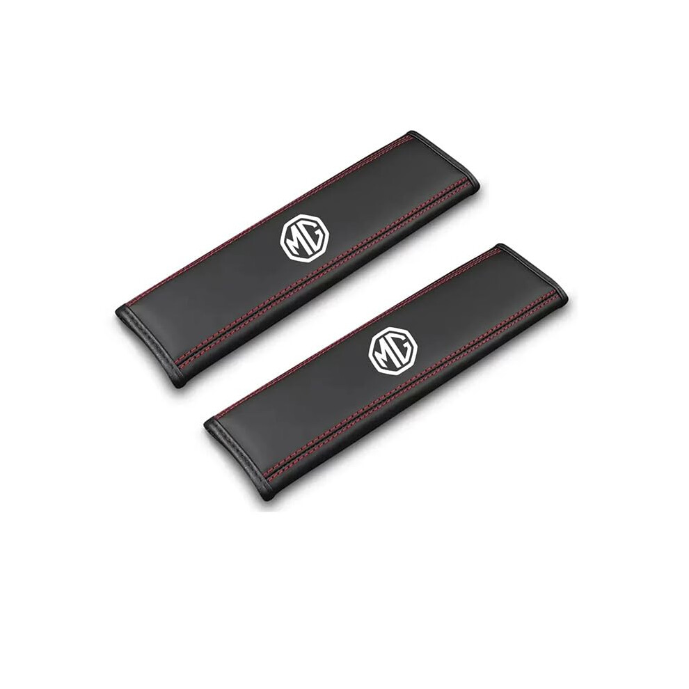 2Pcs Car Seat Belt Cover For Mg Hs Mg3 Mg5 Mg6 Mg7 Zs Gs Mg4 Leather Comfortable 9426802642285