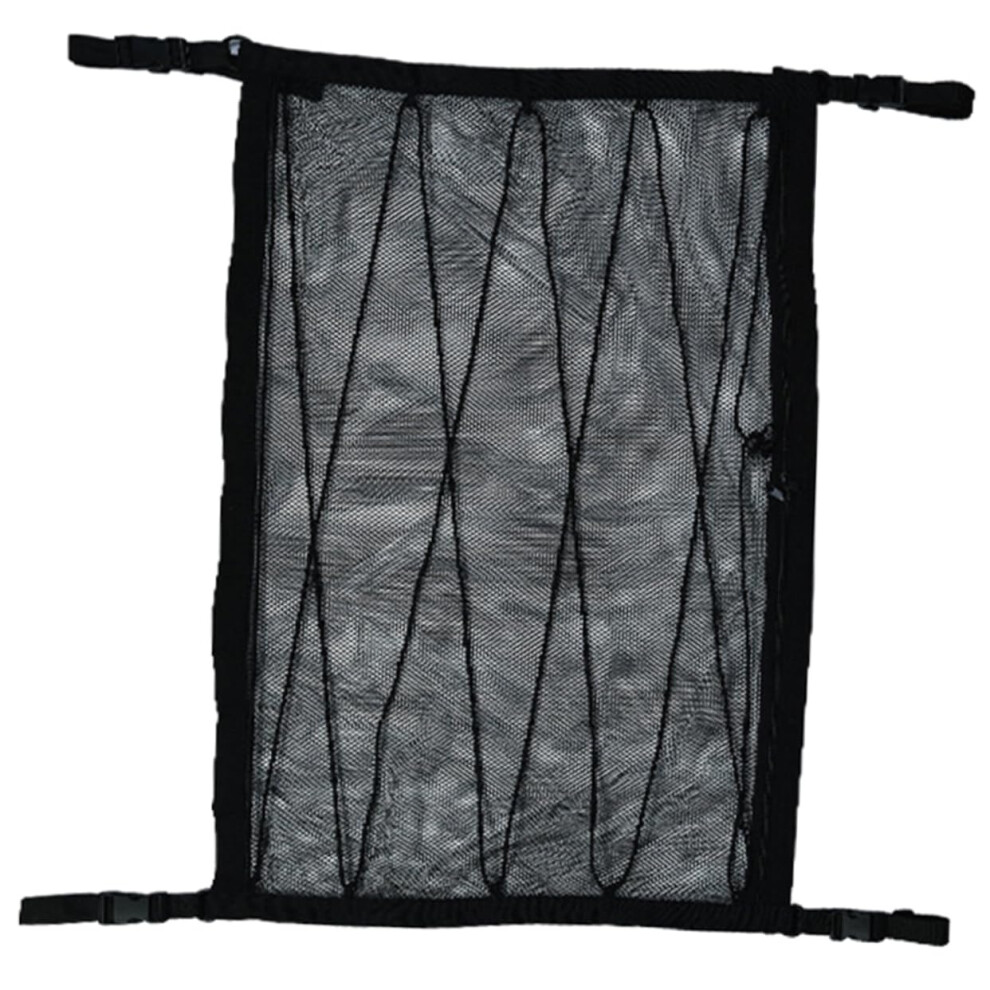 Car Roof Organiser Net Adjustable Mesh Bag For Car Ceiling Durable And Splash Proof Easy Installation For Suv Van Large Accessories 9382693763365