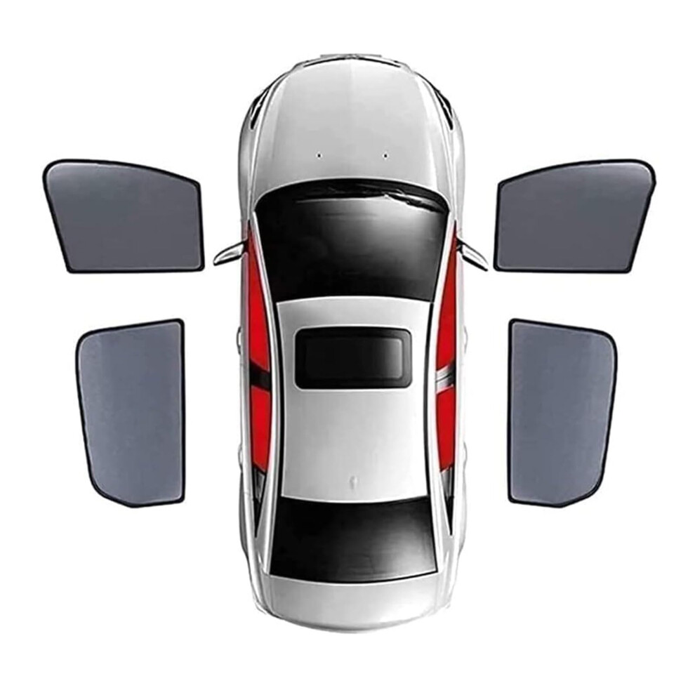 Car Sun Protection For Skoda Karoq, Front Rear Side Window Sunshade, Antiuv Privacy Accessories 9347817094398