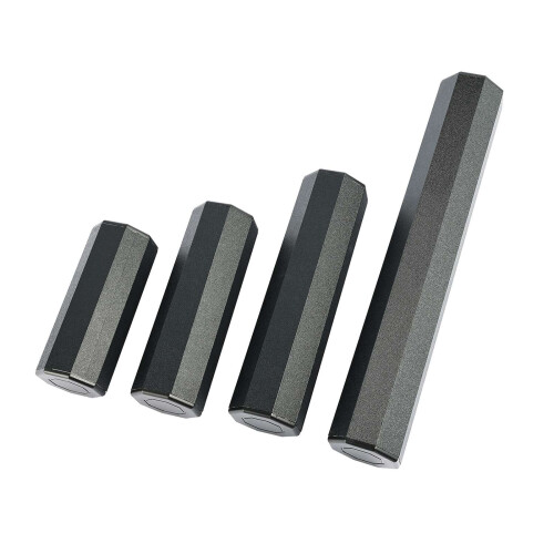 Achteckiger Aluminium-Shaker, Maracas,