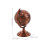 Globe Décor Vintage Métal Marron Pour Bureau 2