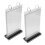 2Pcs Versatile Acrylic Tabletop Menu Rack with Multi-Page Flip Design 10