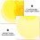 15Pcs Yellow Pet Light Gel Diffuser Sheets Adhesive Warm Light Filter 8