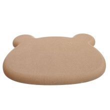 Wooden Bear Design Pottery Mold for Home Clay Slump Plate Forming