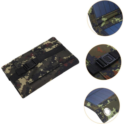 Solar Charger Portable Camouflage Single Crystal 2