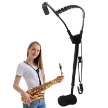 Saxophone Shoulder Strap, Sax Holder, Comfortable Sax Neck Strap Hook for Saxophone, Horn, Tenor, Baritone, Alto Saxophone, Soprano, Clarinet