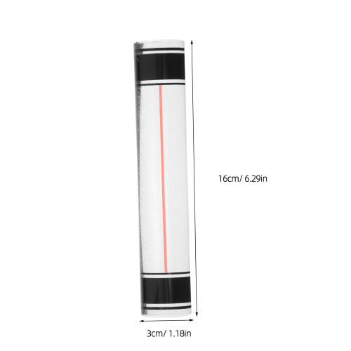 2Pcs Handheld Transparent Magnifying Rulers for Home and Study Use 1