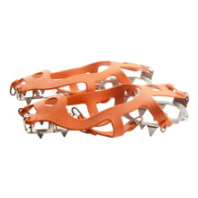 Adjustable Snow Crampons For Outdoor Ice And Snow Climbing Gear, Stainless Steel Ice Claws, Lightweight And Compact For Most Sneakers, Climbing Boots,
