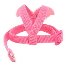 Vamosca con correa ajustable para pájaros rosa de 1.2 m, resistente a mordidas, para loros
