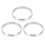 3Pcs Durable Aluminum Cup Sealer Gaskets for Automatic Drink Machines 1