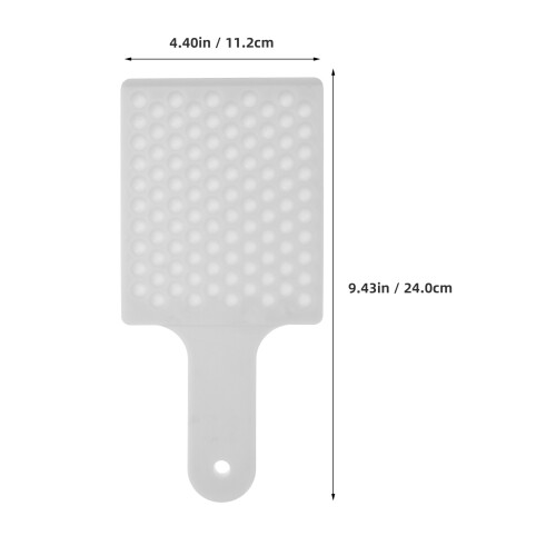 Portable White Plastic Grain and Seed Sorting Tray for Garden 2